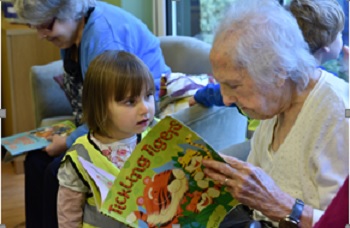 Residents at Moorlands Court in Melbourn, Cambridgeshire, are benefitting from CHS Groupâ€™s intergenerational care programme.